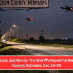 Drones, Guns, and Money: The Sheriff's Report for Washington County, Nebraska, Dec. 16–20