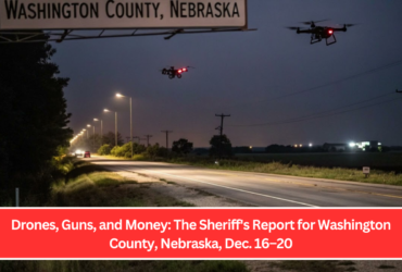 Drones, Guns, and Money: The Sheriff's Report for Washington County, Nebraska, Dec. 16–20