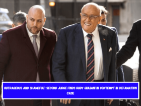 Outrageous and shameful' Second judge finds Rudy Giuliani in contempt in defamation case