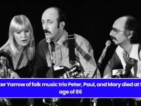 Peter Yarrow of folk music trio Peter, Paul, and Mary died at the age of 86