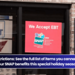 SNAP Restrictions See the full list of items you cannot buy with your SNAP benefits this special holiday season.