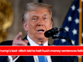 Trump's last-ditch bid to halt hush money sentences fails.