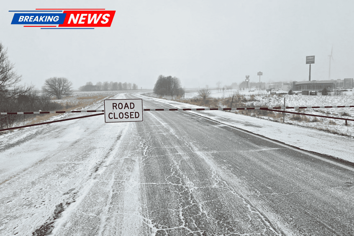 Most roads are impassable and I-80 between Council Bluffs and Des Moines is currently closed