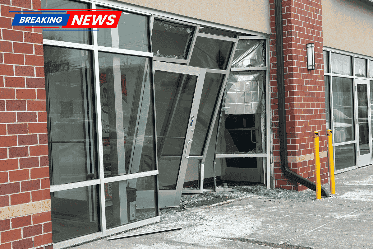 A car crashed into the medical clinic in Papillion